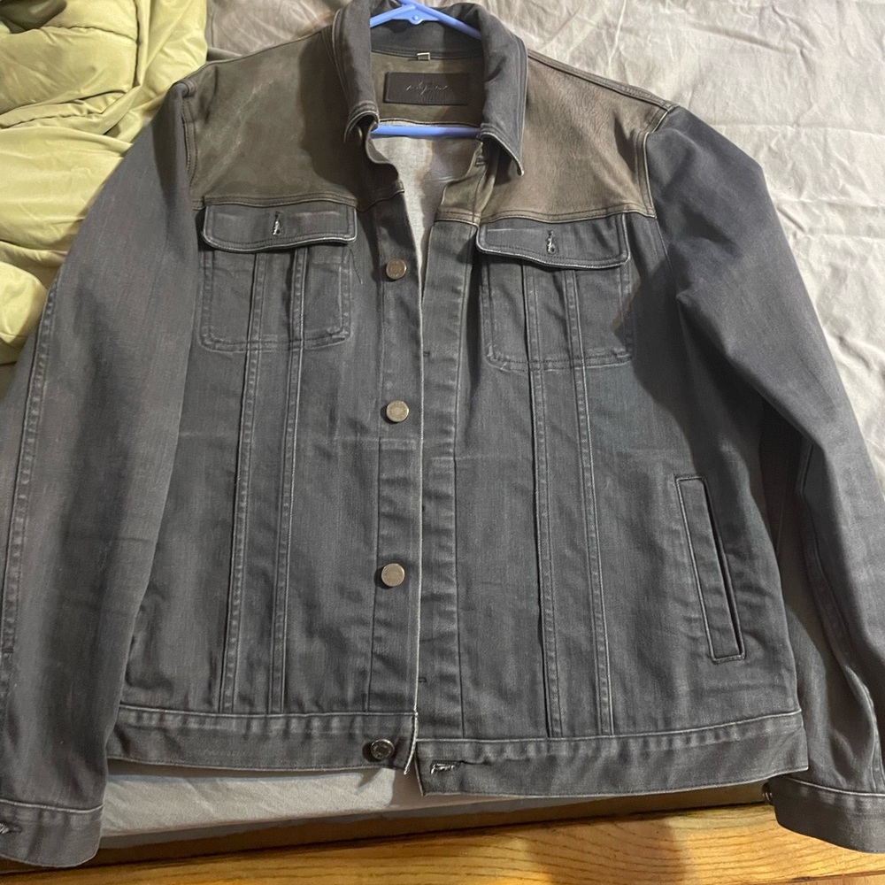 7 for all mankind jean jacket